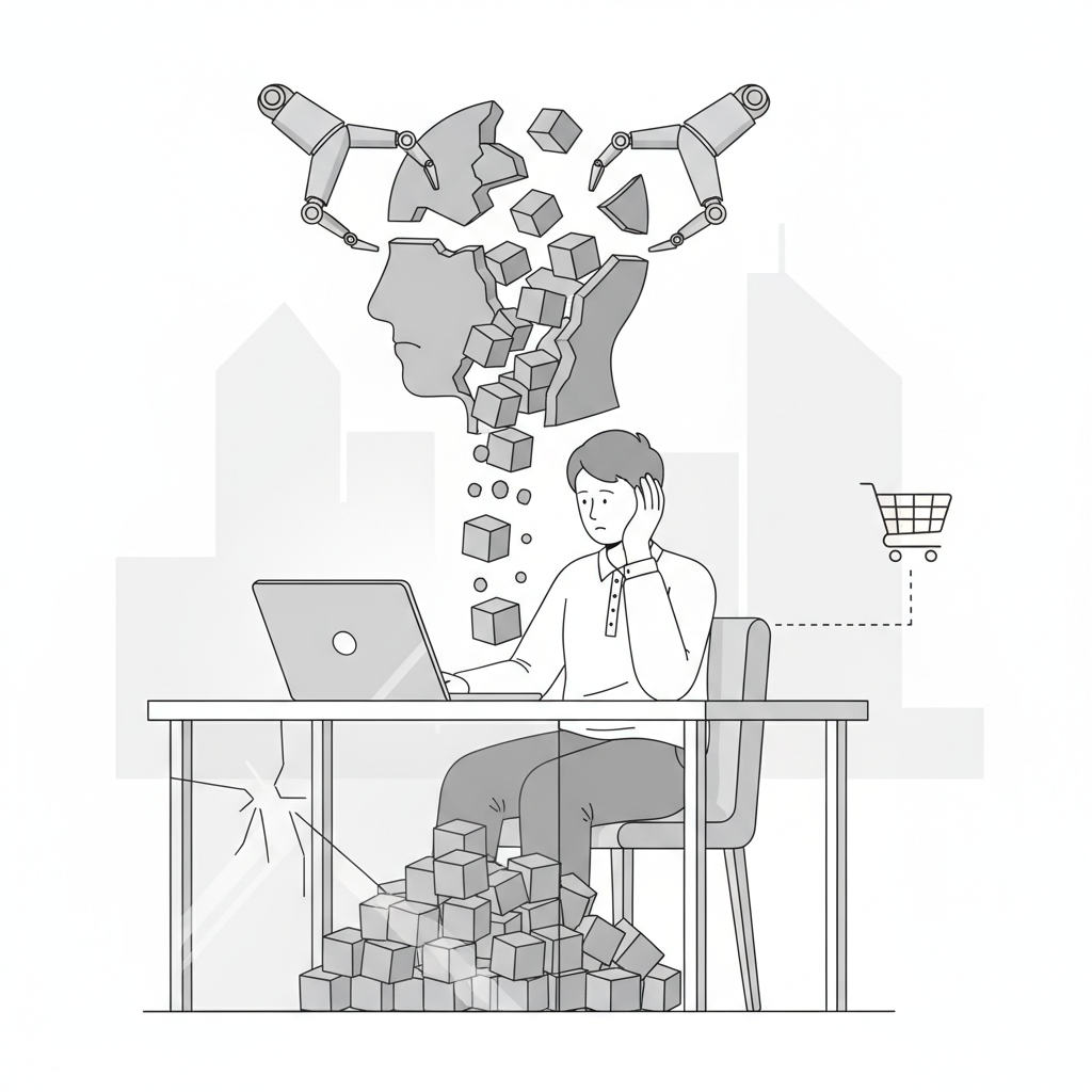 Visual illustration: The Core Problem: Why Most AI-Generated Content Fails to Make Sales