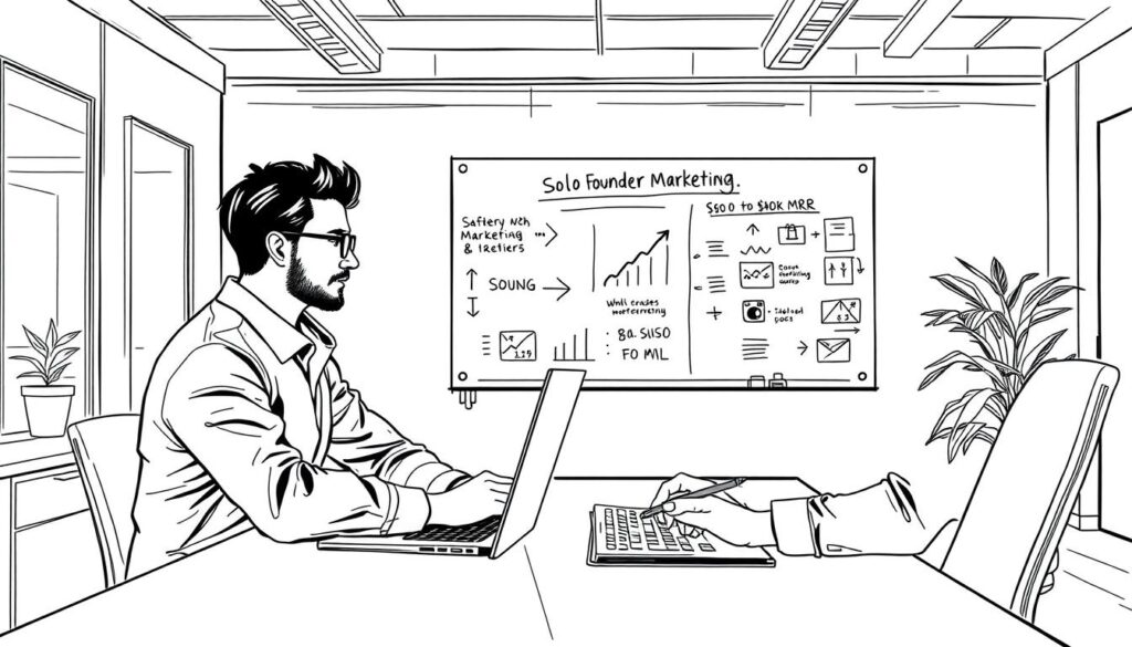 solo founder marketing strategy