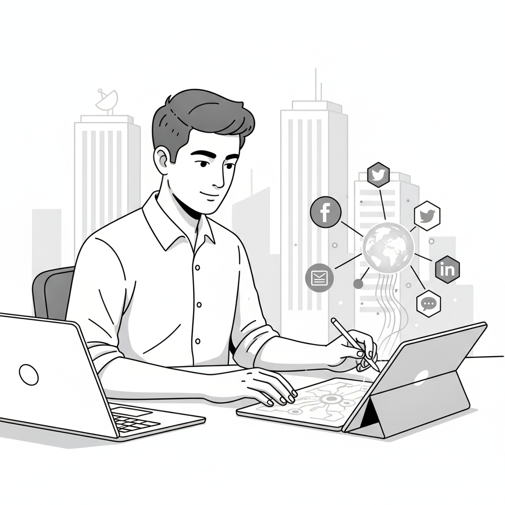 Visual illustration: Step 2: Systematically Scrape Social Platforms for Community Signals